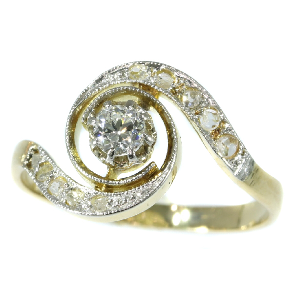 Spiral of Love: Belle Époque's Tourbillon Diamond Ring